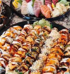 Sushi Catering Party Trays